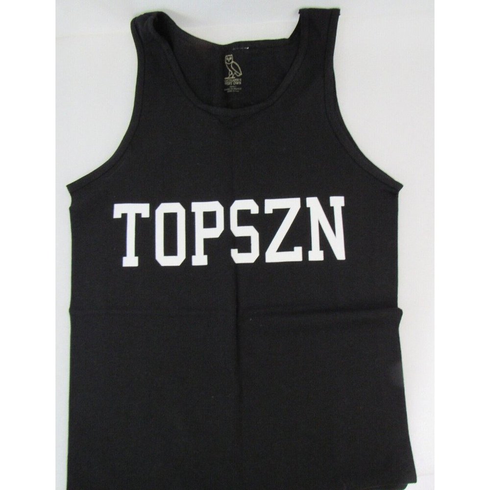 Rare OVO October Very Own‎ TOPSZN Tank Top Blackt NEW Size S